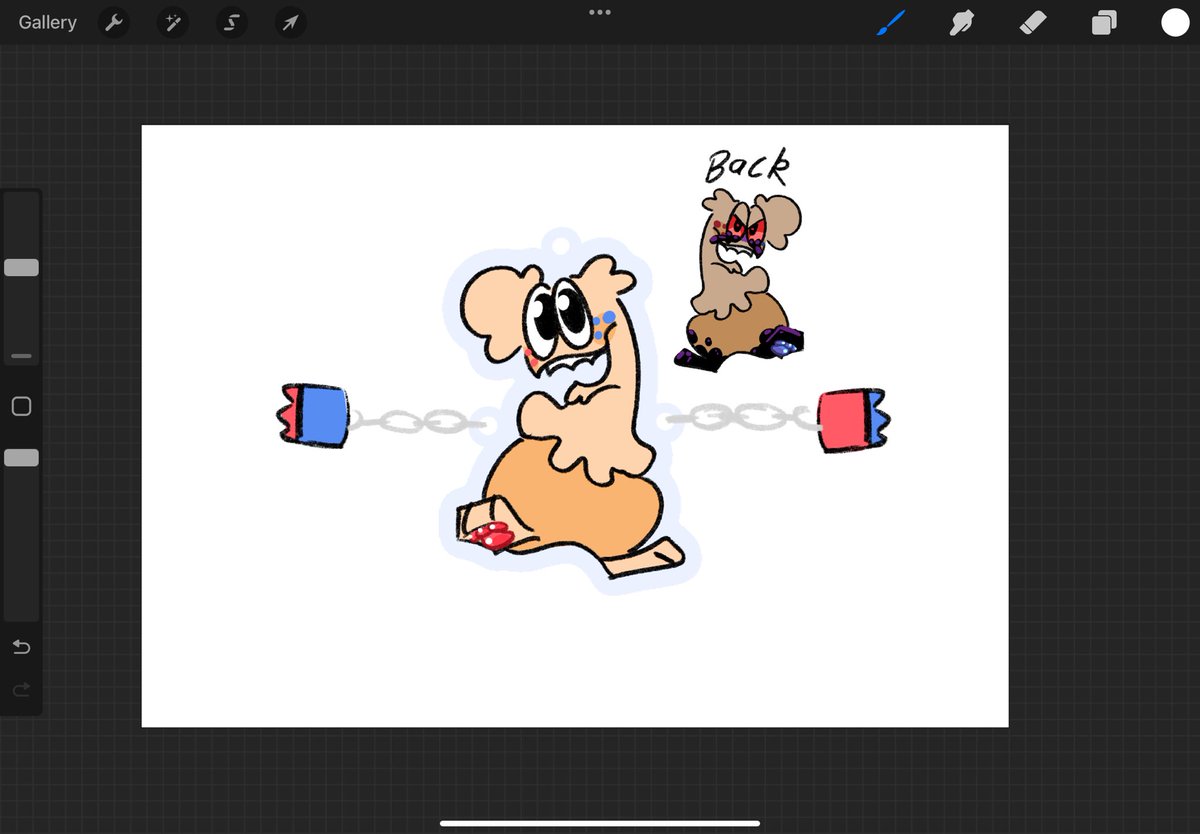 DoeskyArt's tweet photo. Im cooking chat. #DandysWorld #dandyworldgoob idk how to tell Vograce or another keychain site I want this tho.. https://t.co/KqkuoFePt3