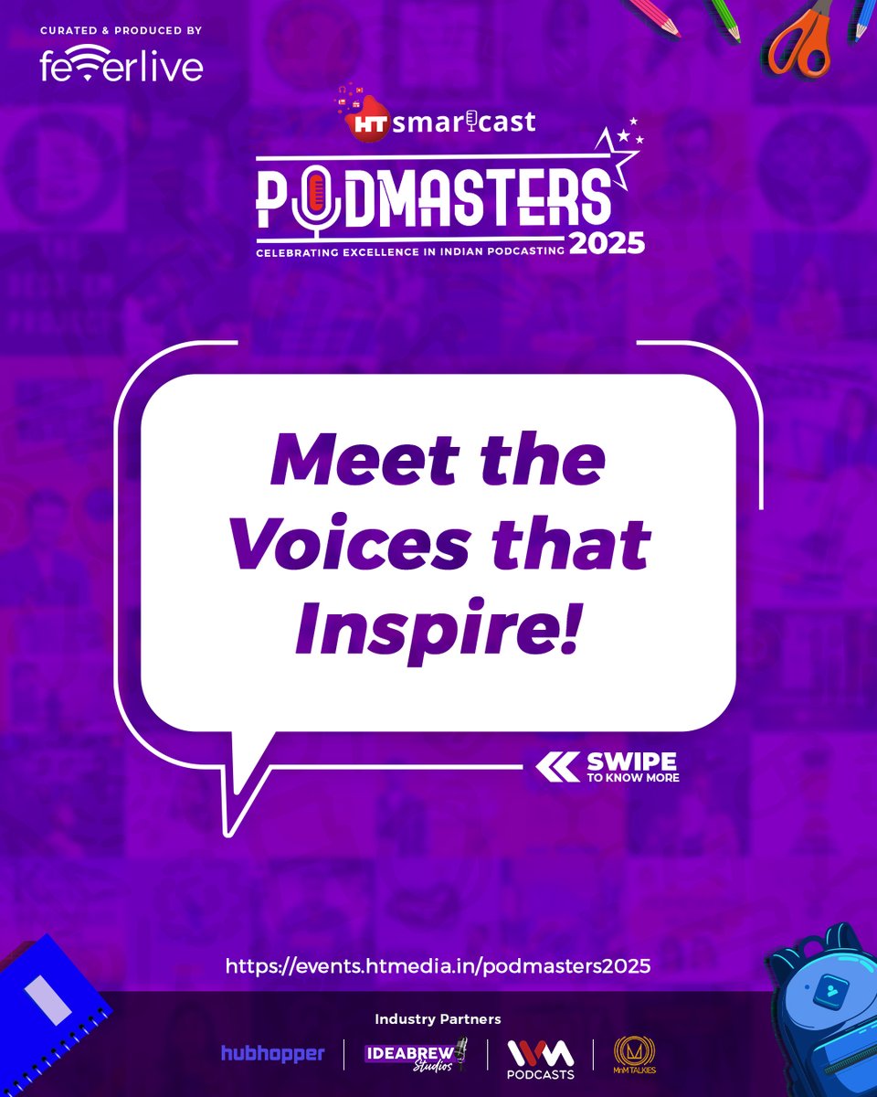 HTSmartcast's tweet photo. Presenting the nominees for Most Inspiring Podcast—the voices that lit a fire, changed mindsets, and gave hope when it was needed most. 🌟🌟
Vote now to make your favorite podcaster become the Podmaster
Votinglink🔗https://t.co/MJnoEM6NWN
#podmasters2025 #HTSmartcast #Feverfm https://t.co/UAOlk6GJo6