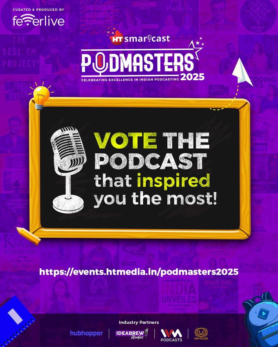 HTSmartcast's tweet photo. Presenting the nominees for Most Inspiring Podcast—the voices that lit a fire, changed mindsets, and gave hope when it was needed most. 🌟🌟
Vote now to make your favorite podcaster become the Podmaster
Votinglink🔗https://t.co/MJnoEM6NWN
#podmasters2025 #HTSmartcast #Feverfm https://t.co/UAOlk6GJo6