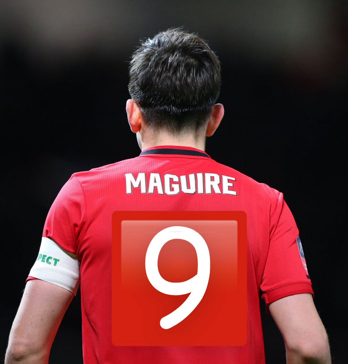 MarCunningham7's tweet photo. 😏 #ManchesterUnited  #HarryMaguire https://t.co/s4LZFTOK92