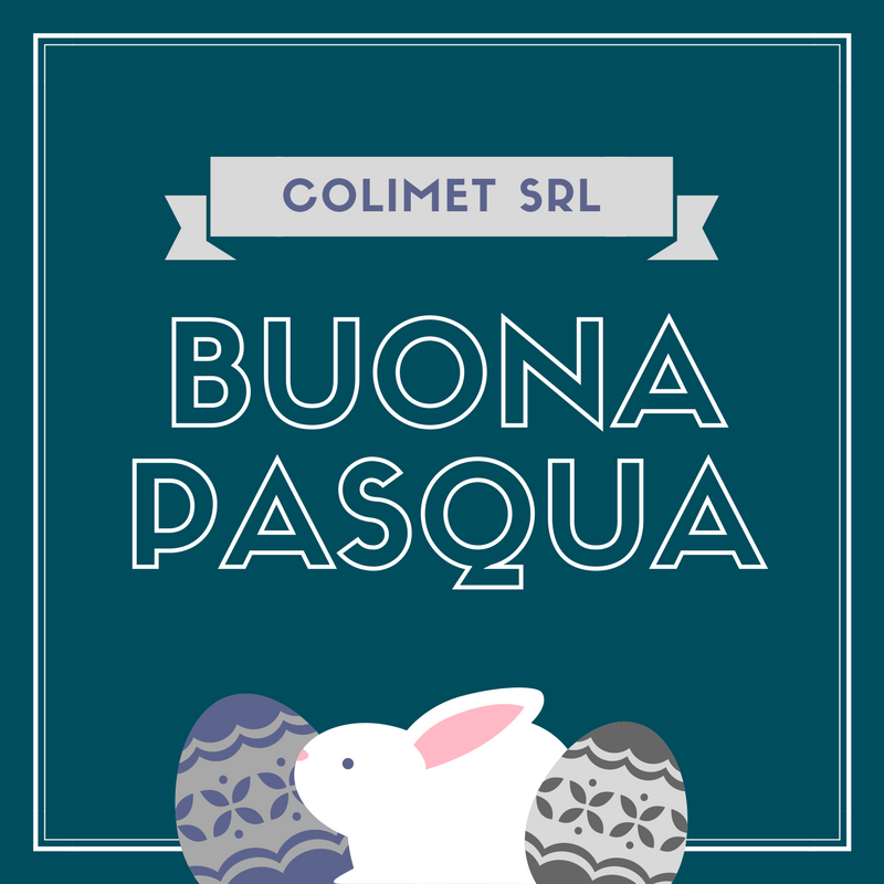 Colimetsrl's tweet photo. In occasione dell’imminente festività, desideriamo augurare a Voi e alle Vs. famiglie una serena Pasqua di Resurrezione.

Ricordiamo che saremo aperti dal 22 al 24 e dal 28 al 30 di Aprile.

Colimet srl https://t.co/GlM4LaqnTb