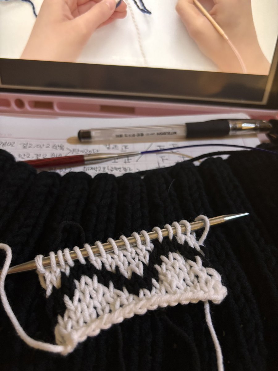 배색 따라해보기