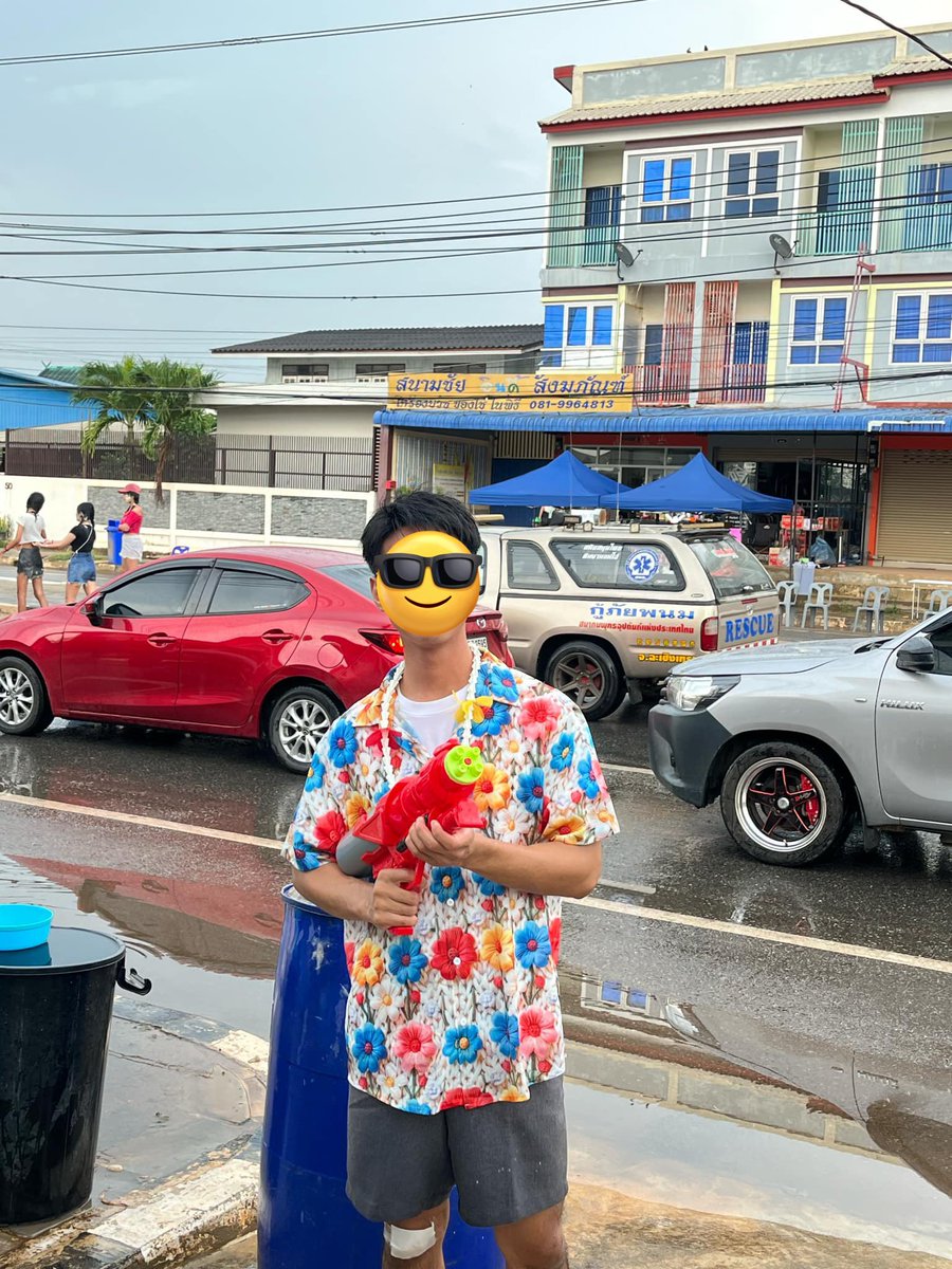 Hello วันไหลสงกรานต์สนามชัยเขต 17/04/68 #สงกรานต์