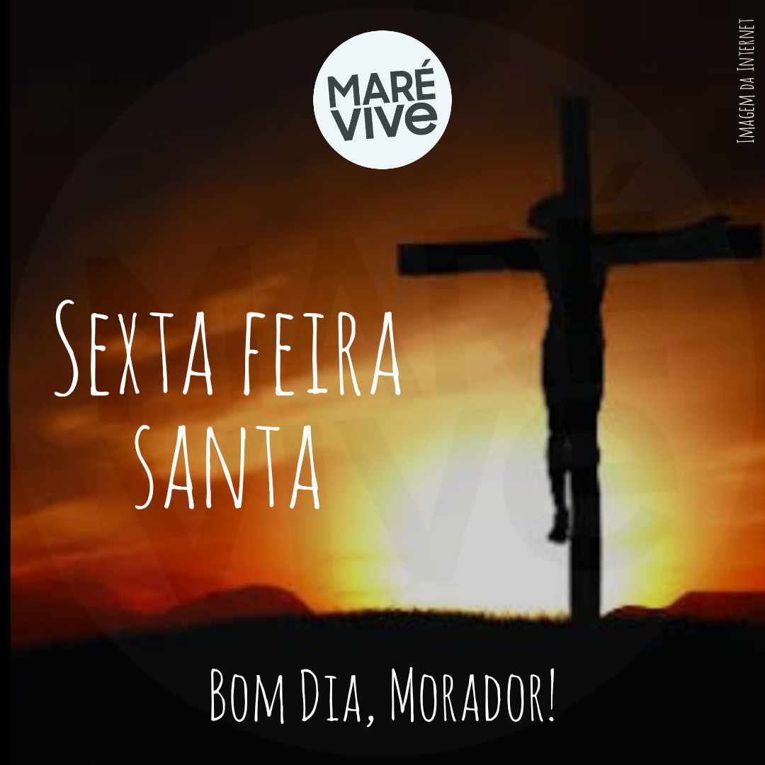Hoje, sexta-feira santa ou da paixão, é dia de relembrar que  Jesus Cristo, o maior Defensor dos Direitos Humanos foi preso, julgado, torturado, humilhado, esgotado e crucificado numa cruz por somente espalhar AMOR e SOLIDARIEDADE AO POVO SOFRIDO.

MORREU POR NÓS 

#marevive