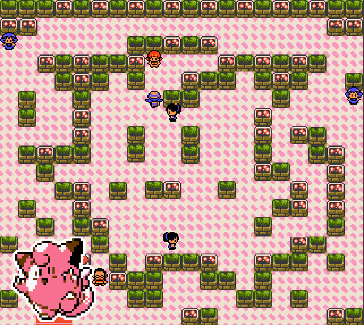 PokeDailyPost's tweet image. Did you know Whitney's gym is shaped like a Clefairy?