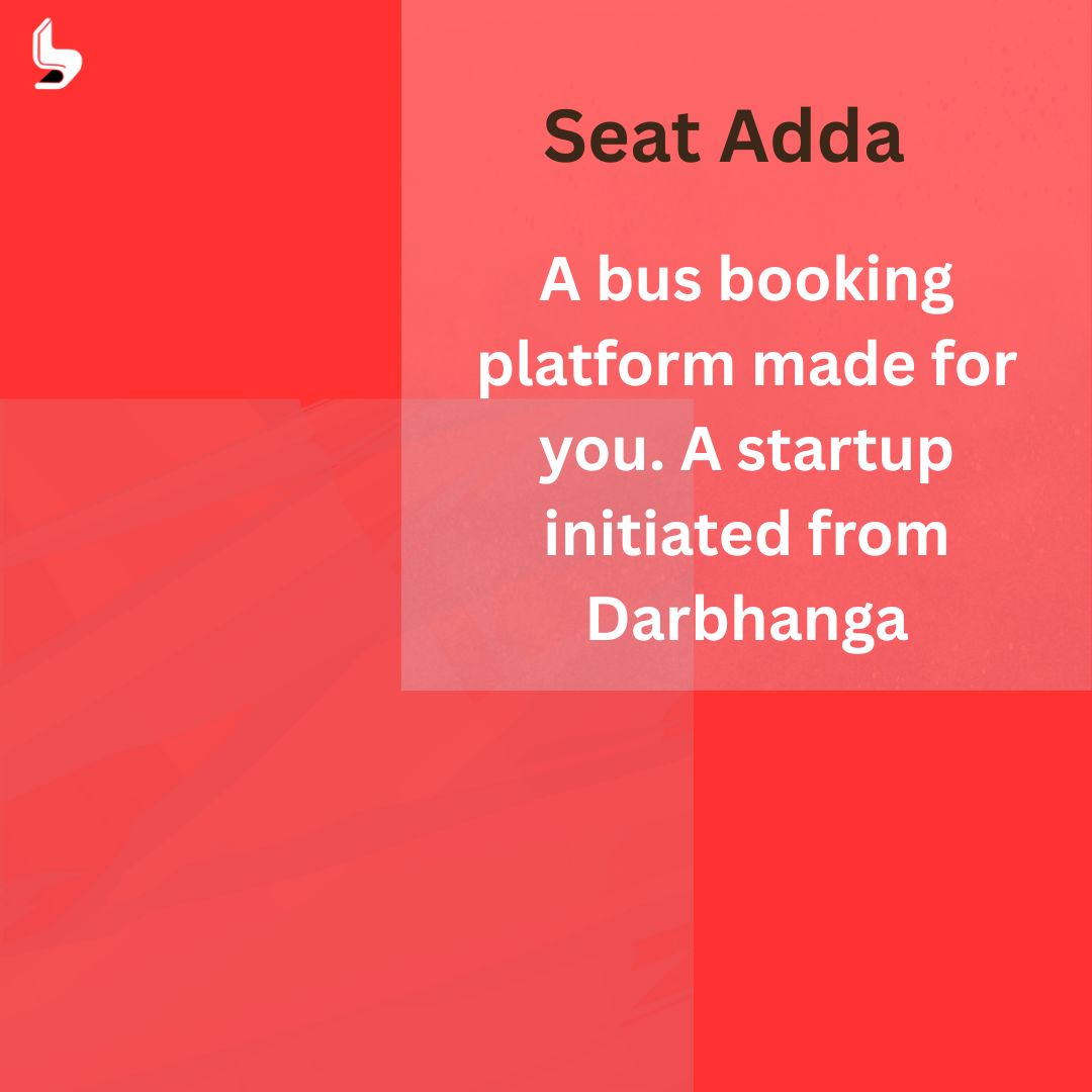 SeatAdda's tweet photo. 🚍✨ दरभ��गा से हुई शुरुआत, अब सफर बदलेगा पूरे बिहार का!
Seat Adda – एक लोकल सोच, जो बना है हर यात्री की सहूलियत के लिए।
अब बस टिकट बुकिंग होगी आसान, सुरक्षित और डिजिटल — बिल्कुल आपके हाथों में।
दरभंगा की मिट्टी से उगता एक नया स्टार्टअप सपना — आपके सफर का नया साथी। https://t.co/3zyWNDUQ6r