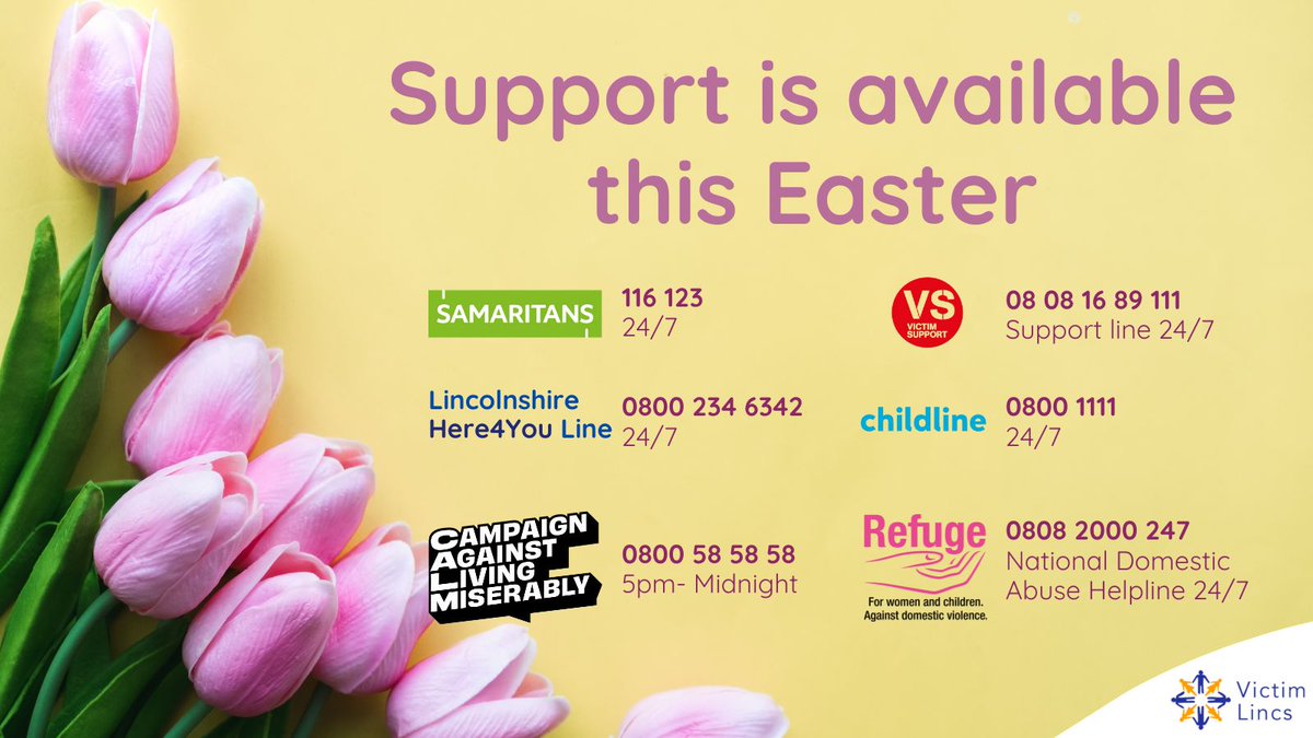 We'll be back on Tuesday, but support is still available if you need it in the meantime.

Don't suffer in silence 🧡