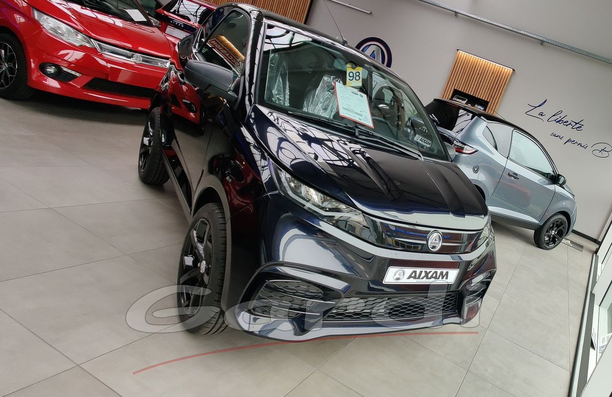 GarageGardi's tweet photo. ⬛ Total look black ⬛ Aixam City Sport ⬛ Disponible rapidement ! 

Bénéficiez de notre expérience et de nos conseils lors de l'achat de votre Aixam. 
Tous nos véhicules sont soigneusement vérifiés et préparés pour une livraison réussie ☺️ https://t.co/ely4rXczA2