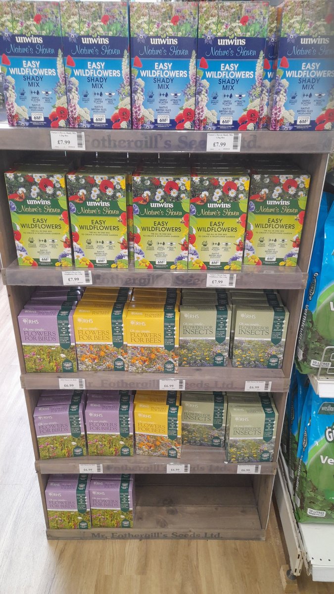 HenryStreetGC's tweet photo. Good Friday Greetings - how about creating a wildlife haven this weekend. We've a great selection of bee &amp; bug hotels,  wildlife feeds, fantastic flower seed mixes &amp; don't forget lots of lovely bee and wildlife friendly plants 🐞🌼 https://t.co/5eAs77sKSq