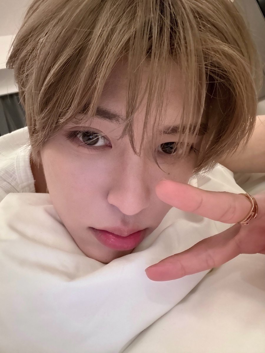 A fresh face and the perfect cozy spot on a soft mattress, wrapped in pure comfort. The night whispers serenity, inviting me to drift into a world where dreams unfold like a gentle lullaby, carrying me into peaceful slumber.