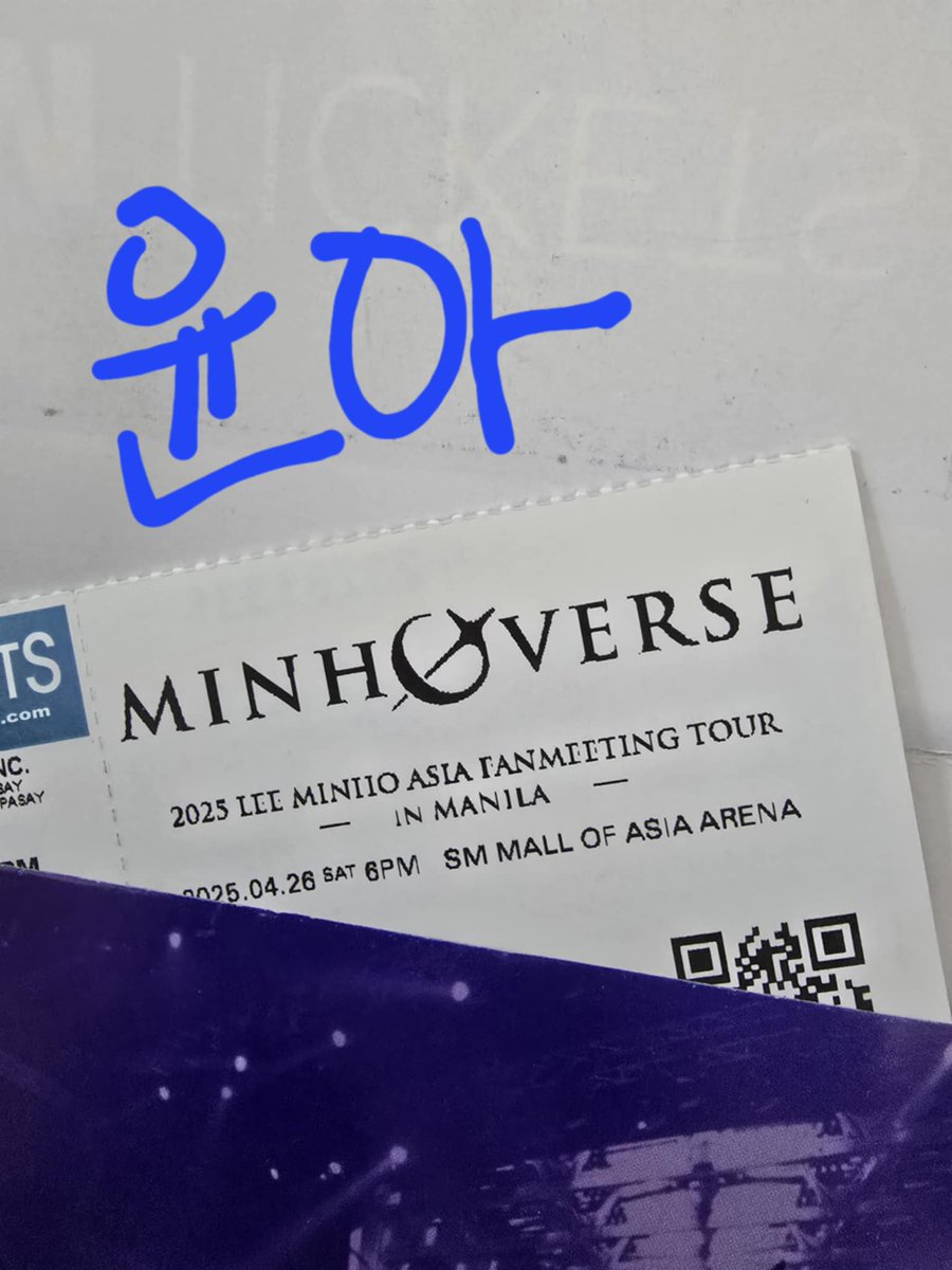 WOOdiction's tweet photo. FOR SALE 

LEE MINHO TICKET
LOWERBOX A for only 6500 php

Original price is 7700

Will upgrade my tix kc. Naubusan kc during selling🥲

Already onhand~

#leeminhoinmanila #MINHOVERSE https://t.co/Niq7ipZvrl