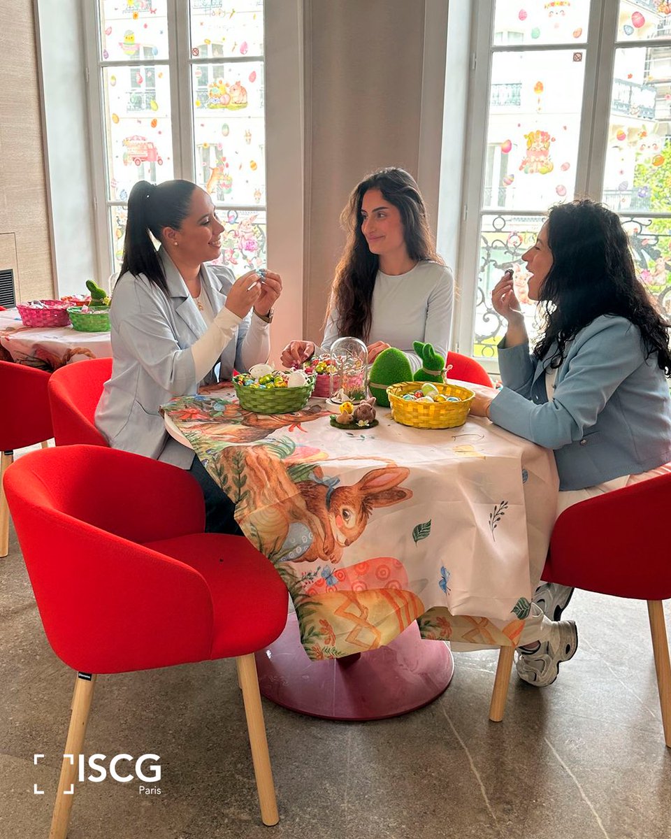 iscg_paris's tweet photo. Du chocolat, des sourires et un bon moment partagé !
🐰🍫📸
 
#ISCGParis #Pâques2025 #JoyeusesPâques https://t.co/ziG5lsCTtX
