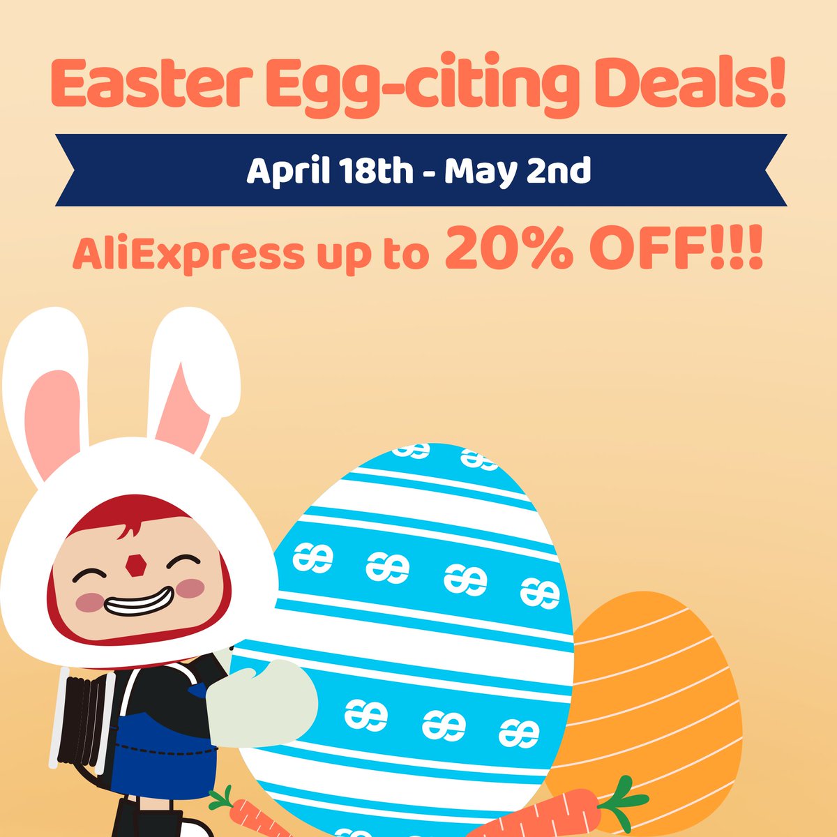 phaetus3D's tweet photo. Easter Egg-citing Deals!π°π₯
Valid: April 18th - May 2ndποΈ
Hop into spring with exclusive AliExpress discountsβUp to 20% OFF!πΈ
PLUS: Share this post & follow us to win ANY one of Phaetus Spring New Products (3 lucky winners)!π
#Easter2025 #phaetus #3DPrinting #festival https://t.co/2rStPA751L