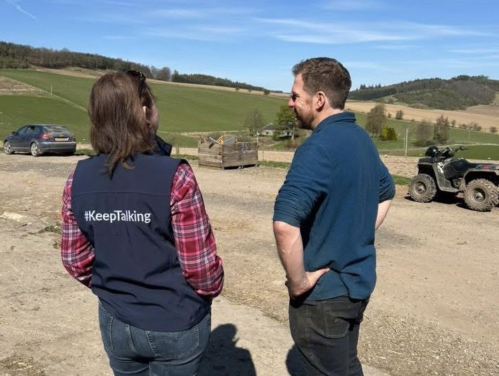 Check in with a friend, family member or neighbour today. Please ❤️
At this time of the farming year things can start to feel overwhelming….. exhaustion kicks in…..challenges which we should cope with feel too much…..accidents can happen. 
Please take a little time to call,