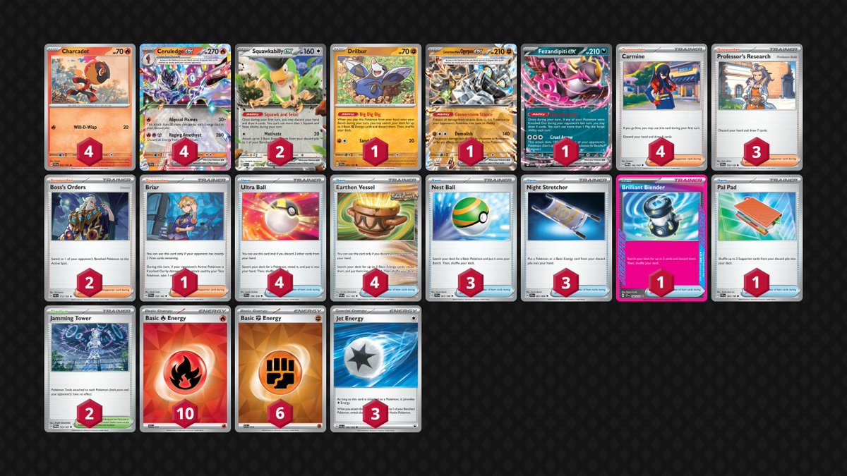 pokekameshi's tweet photo. 🏆Moujii's Dojo

参加：202名

1位：サーナイト：@Kyungmin_Baek_
2位：ミライドン：@pokemon_tcg
3位：ドラパルト
4位：ソウブレイズ

#PTCGLデッキ

🔽大会情報
https://t.co/ds4LfEzOi1

🔽PTCGLデッキインポート手順
https://t.co/1JpOxpxqfA

🔽PTCGLセットアップマニュアル
https://t.co/wT5Keh6ATX