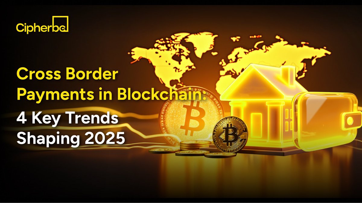 CipherBC's tweet photo. 🌍 Cross-border payments used to be slow, costly &amp; unclear. Now? Transformation is underway.

🔗 Blockchain &amp; digital assets are powering #RWA transactions to be faster, cheaper, and borderless.

 📌https://t.co/rmlH75VVqu https://t.co/2Y8hXWLhp4