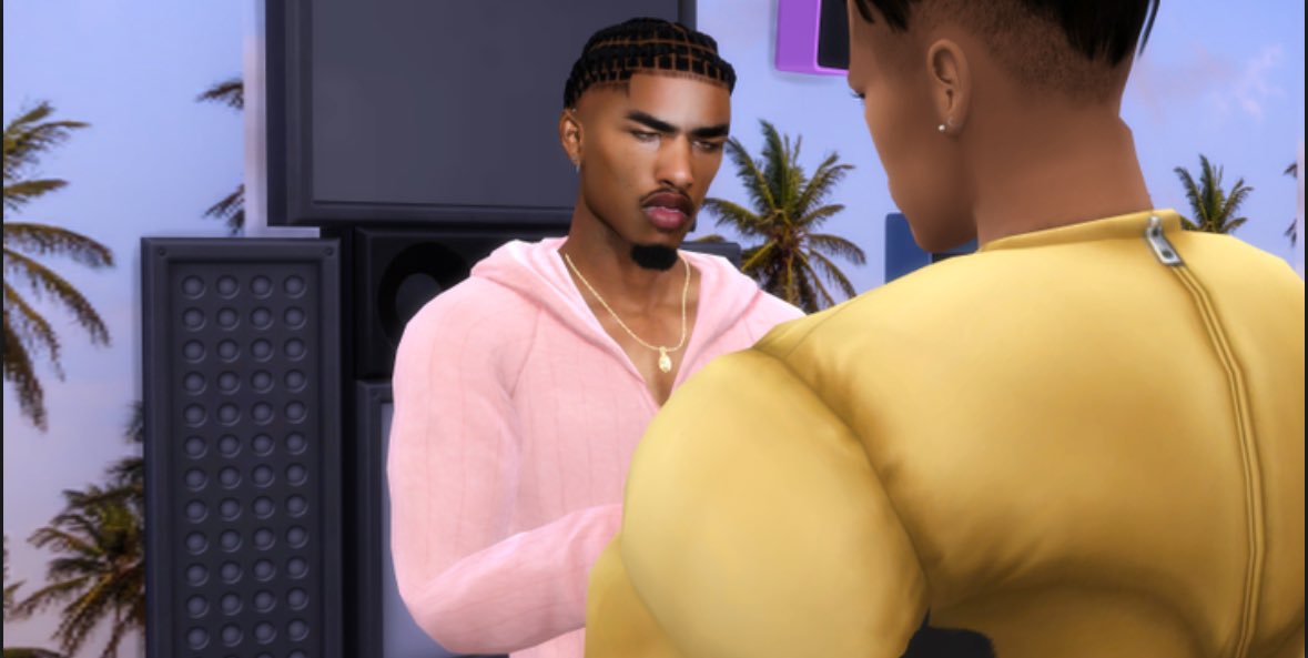 Pourquoi il a choisit ce vieux déguisement 😂 en tout cas reece fait peur au petit Rowam 

- Collègue à Reece