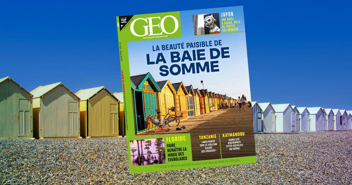 Ce mois-ci, <a href="/GEOfr/">GEO</a> met à l’honneur la Baie de Somme, dans les <a href="/hautsdefrance/">Région Hauts-de-France</a> !

Son littoral exceptionnel, de Fort-Mahon à Cayeux-sur-Mer en passant par le Crotoy ou Saint-Valery-sur-Somme, et ses paysages époustouflants : GEO ne s’y trompe pas, la beauté paisible de la Baie de