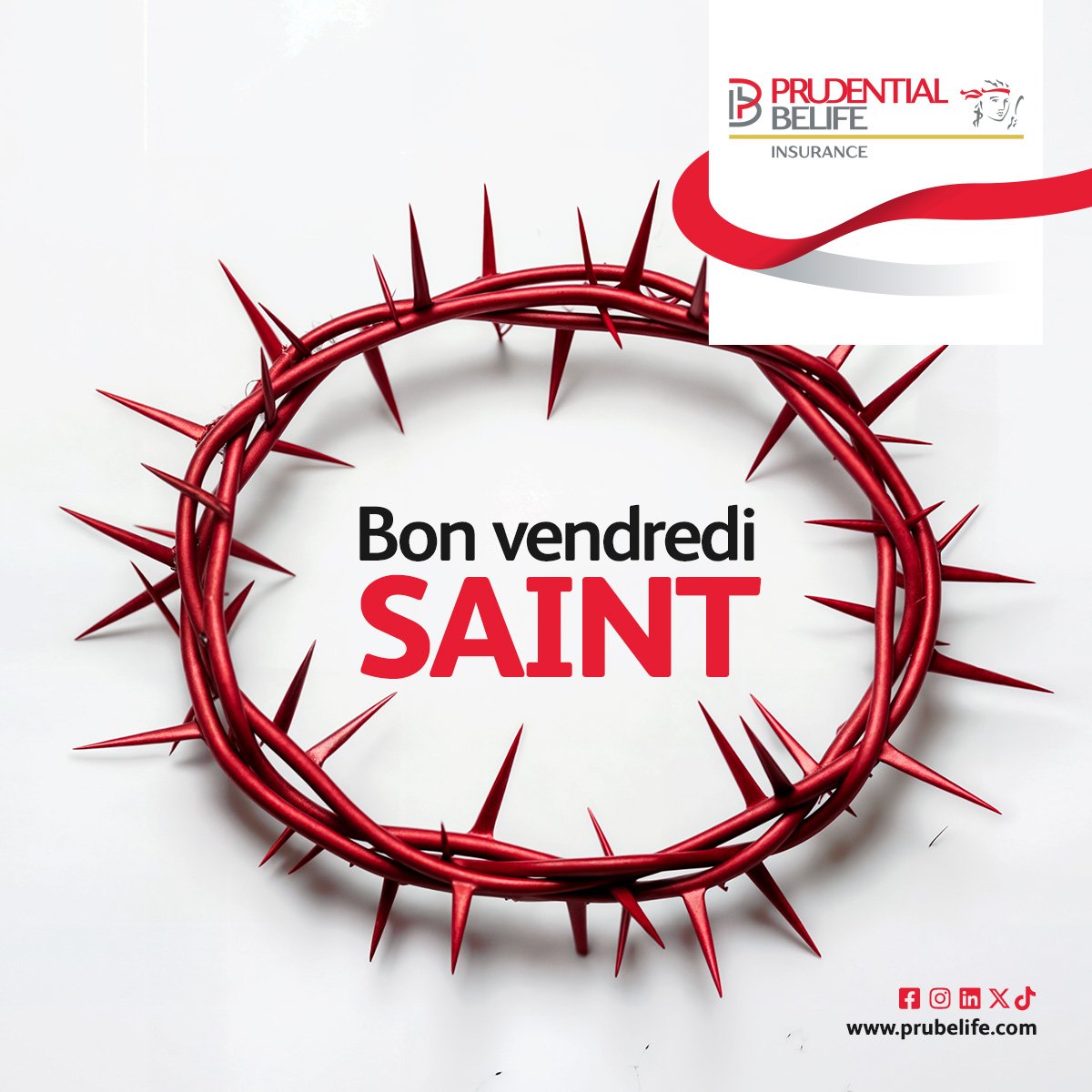 Bon vendredi saint ! Que cette journée vous apporte calme, réflexion et sérénité.
#VendrediSaint #Tranquillité #BienÊtre #Prubelife