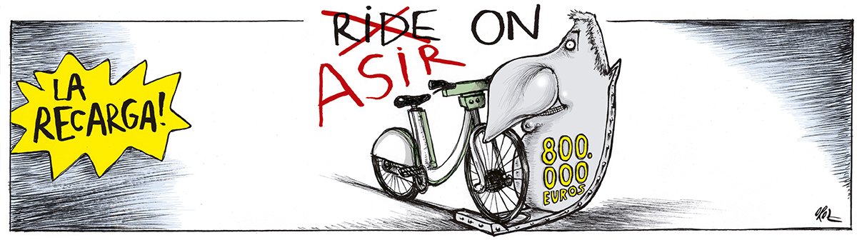 latiradeoroz's tweet image. Bicis eléctricas.#PamplonaIruña Dos tiras seguidas, la actualidad q pasa de un día a otro.  latiradeoroz.es