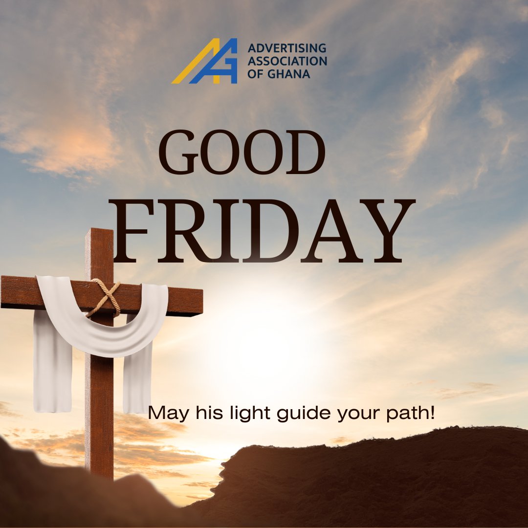 Today, we reflect on the message of Good Friday—hope, sacrifice, and renewal.
May it inspire unity and purpose in all we do.

#GoodFriday #FaithAndPurpose #AAGCares