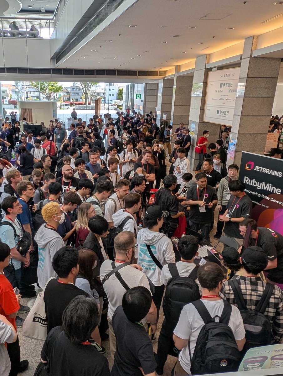 rubymine's tweet image. Congratulations to the lucky winners of the RubyMine raffle! 🎉 Huge thanks to #RubyKaigi2025 for the inspiring talks, insightful discussions, and awesome vibes. Until next time! ❤️💎 #RubyMine #RubyKaigi