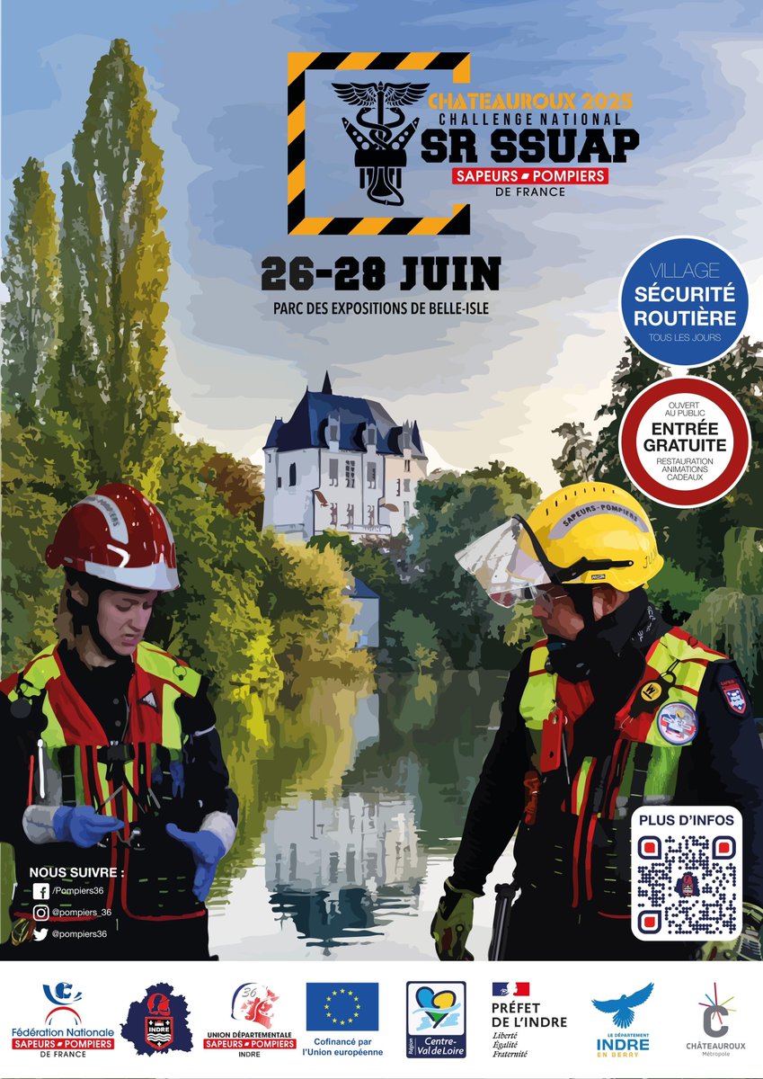 Sapeurs-pompiers de l'Indre tweet media