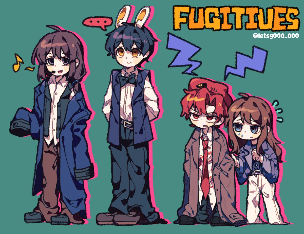 #도망자들 
🐳🐰🦈🐳

산스뜰처럼 다들 어린 시절이 보고 싶었달지