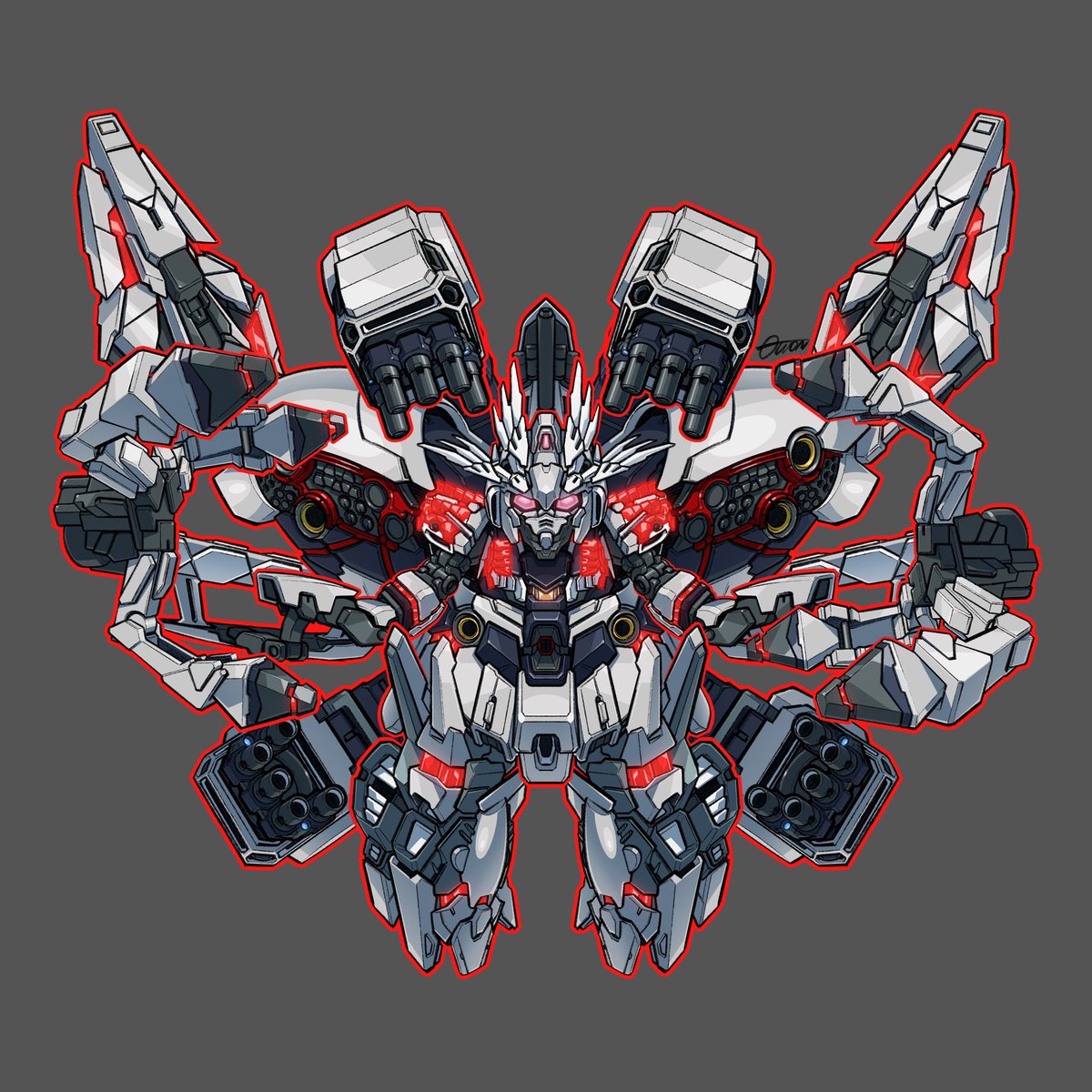 NARRATIVE GUNDAM X UNICORN GUNDAM 03 PHENEX X ll NEO ZEONG