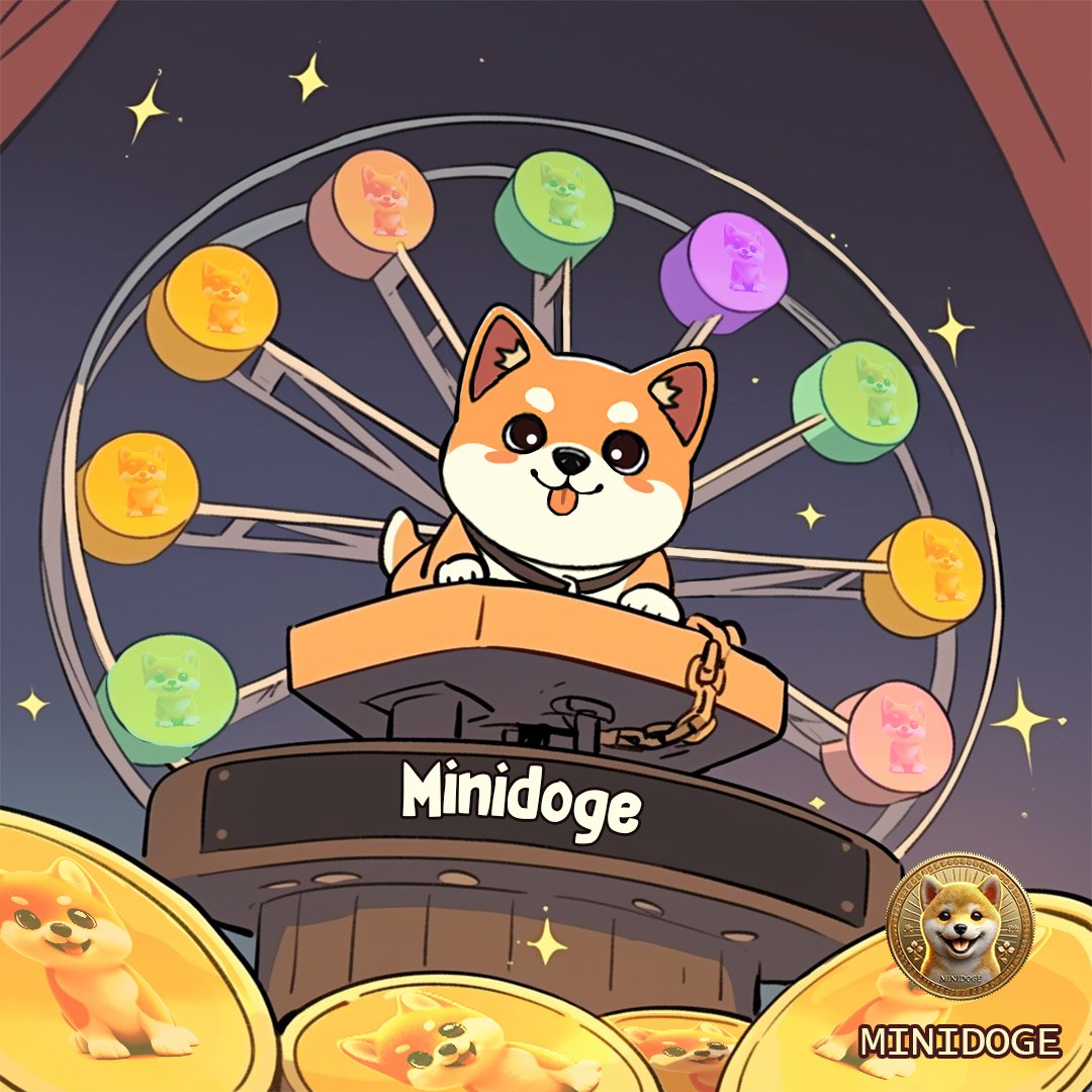 Spin it, win it, wag it.
$Minidoge's world is full of surprises - and today, the wheel's in motion.
Get in on the fun! 🐕🐕🐕

8J6CexwfJ8CSzn2DgWhzQe1NHd2hK9DKX59FCNNMo2hu

#Minidoge #ElonMusk #dogefather #Lilx $DARK $RFC $REMUS $TIME