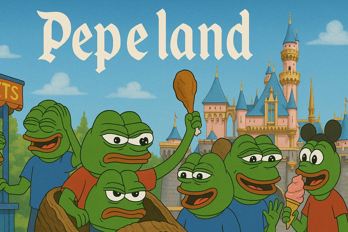 GKelly31's tweet photo. $pepeland #pepeland 

Gh7gR7ngUDPQ3n6ZVLohhuT1Kmsp1R1b7LEGeDT5pump https://t.co/H6RiHGcguj