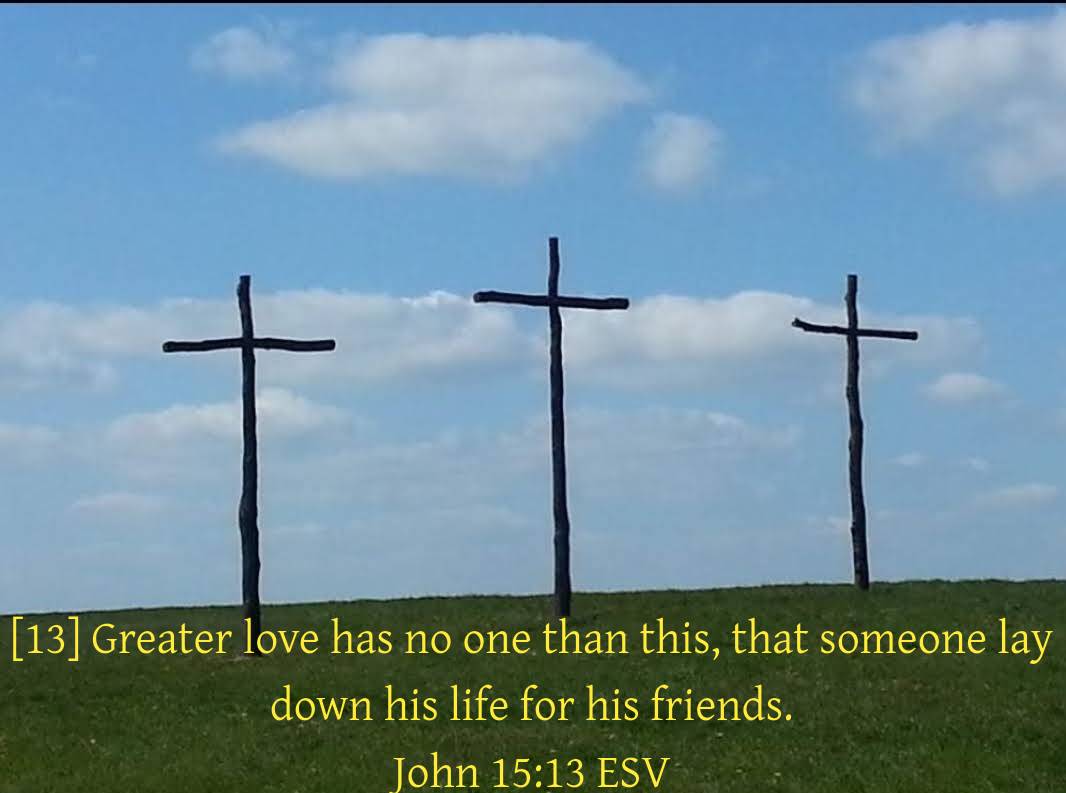 John 15:13 ESV
[13] Greater love has no one than this, that someone lay down his life for his friends. 

bible.com/bible/59/jhn.1…