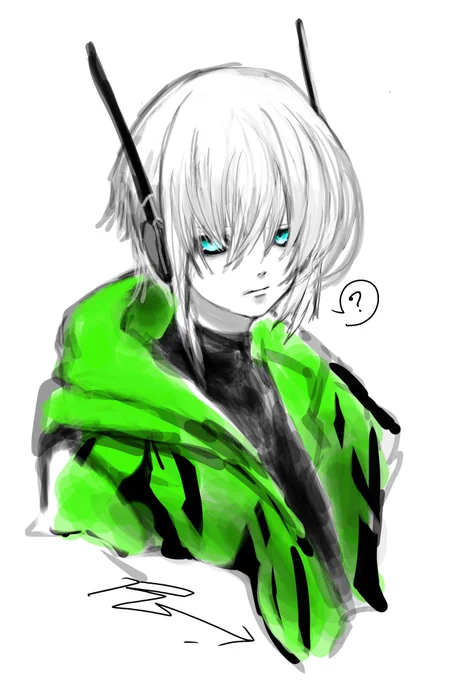 落書き43  #イラスト 