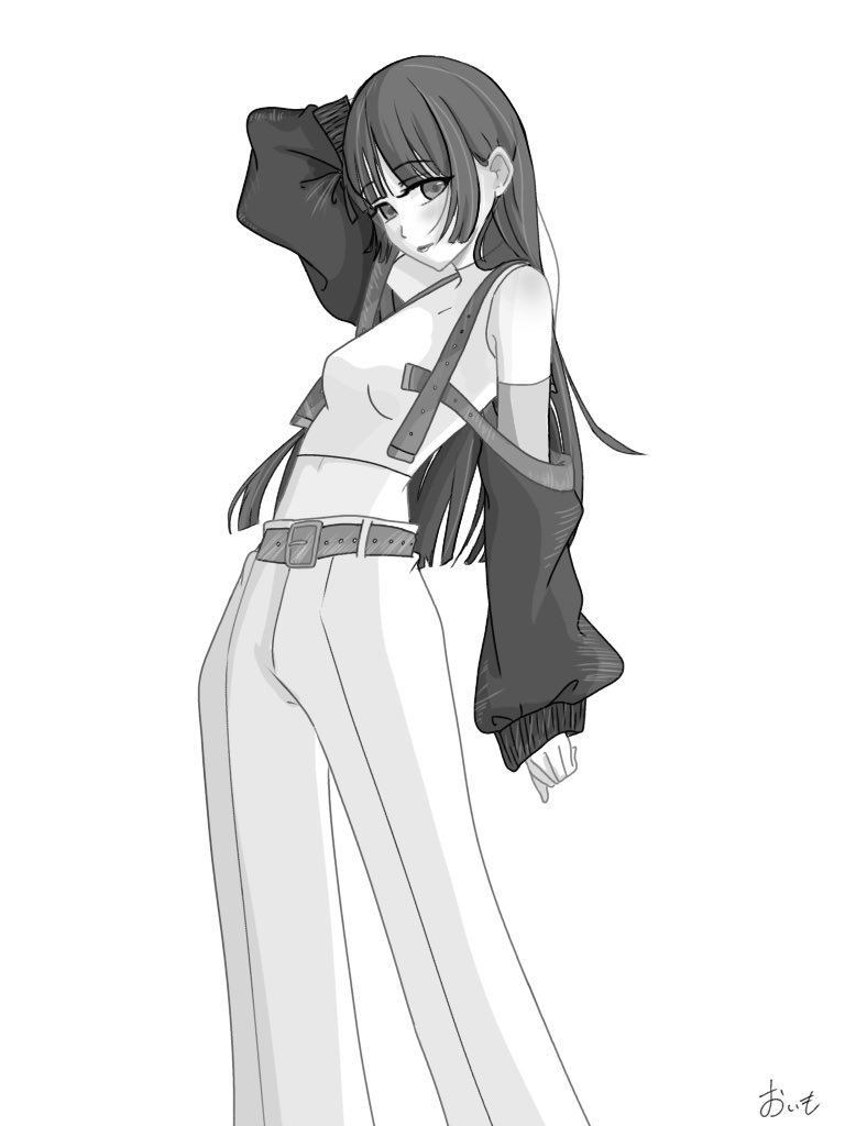 久しぶりに描きましたっ
みなさん元気ですか？
#イラスト練習