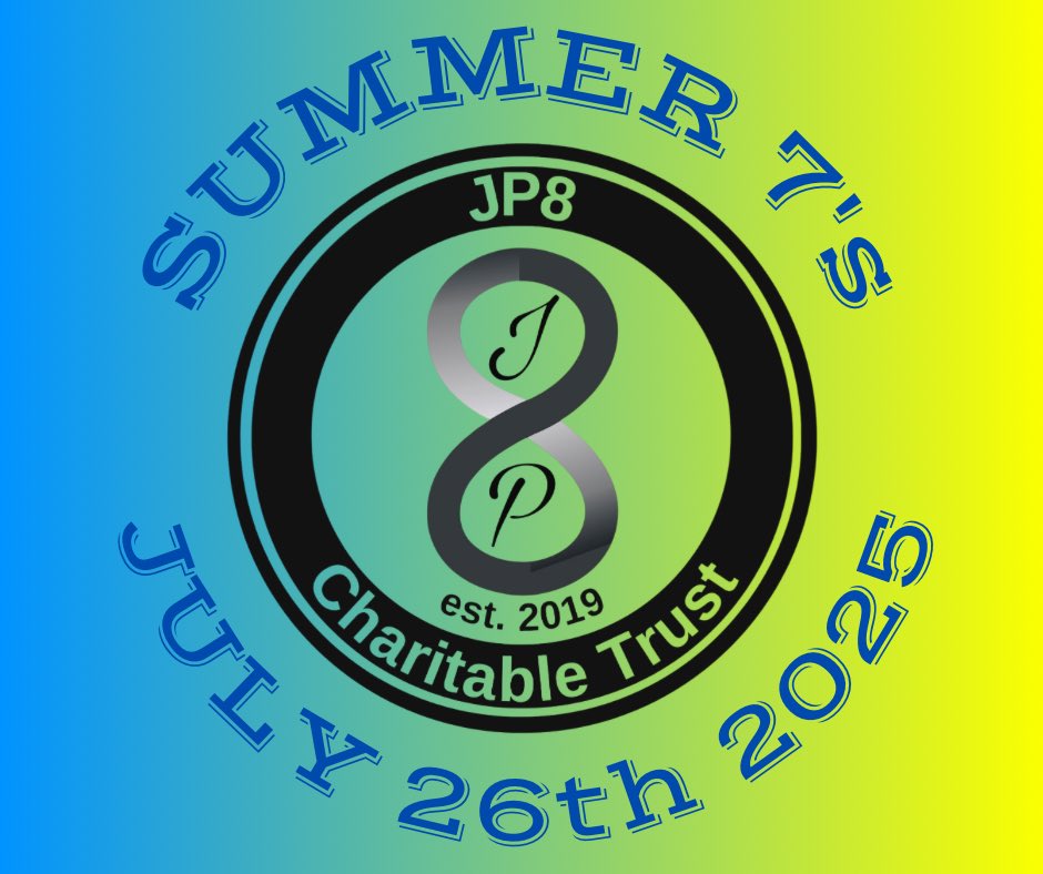 JP8 CHARITABLE TRUST (@jp8jacko) on Twitter photo We are looking for teams for our 7-aside JP8 Trophy Charity Football Tournament £10 per player Max 10 players per team. Let’s make this year the best yet and raise as much as we can to help as many charities as we can <a href="/jp8_fc/">JP8 FC Charity Mens team</a> <a href="/Time1075_fm/">Time 107.5</a> <a href="/RomfordRecorder/">Romford Recorder</a> We are looking for teams for our 7-aside JP8 Trophy Charity Football Tournament £10 per player Max 10 players per team. Let’s make this year the best yet and raise as much as we can to help as many charities as we can <a href="/jp8_fc/">JP8 FC Charity Mens team</a> <a href="/Time1075_fm/">Time 107.5</a> <a href="/RomfordRecorder/">Romford Recorder</a>