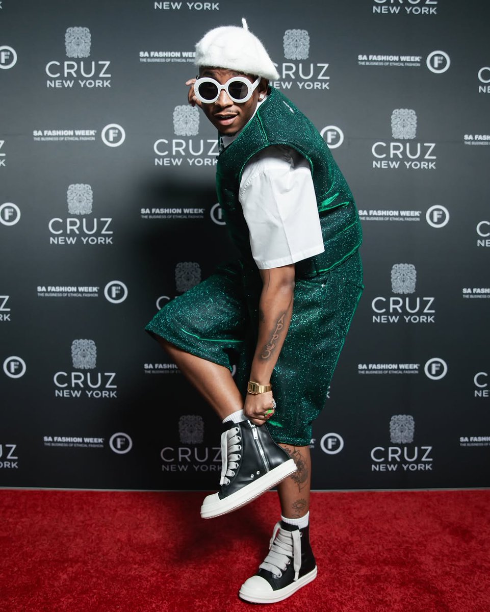 safashionweek's tweet photo. Here a bit of a throwback to our favourite Red Carpet Runway Looks for the #SAFW x @cruzvodka Opening Party last season - Look 4🔥
Who will be wearing what next week?
With #CRUZVODKA, you can #MakeItAnywhere!
#CRUZSAFW https://t.co/ej1xXh8bgF