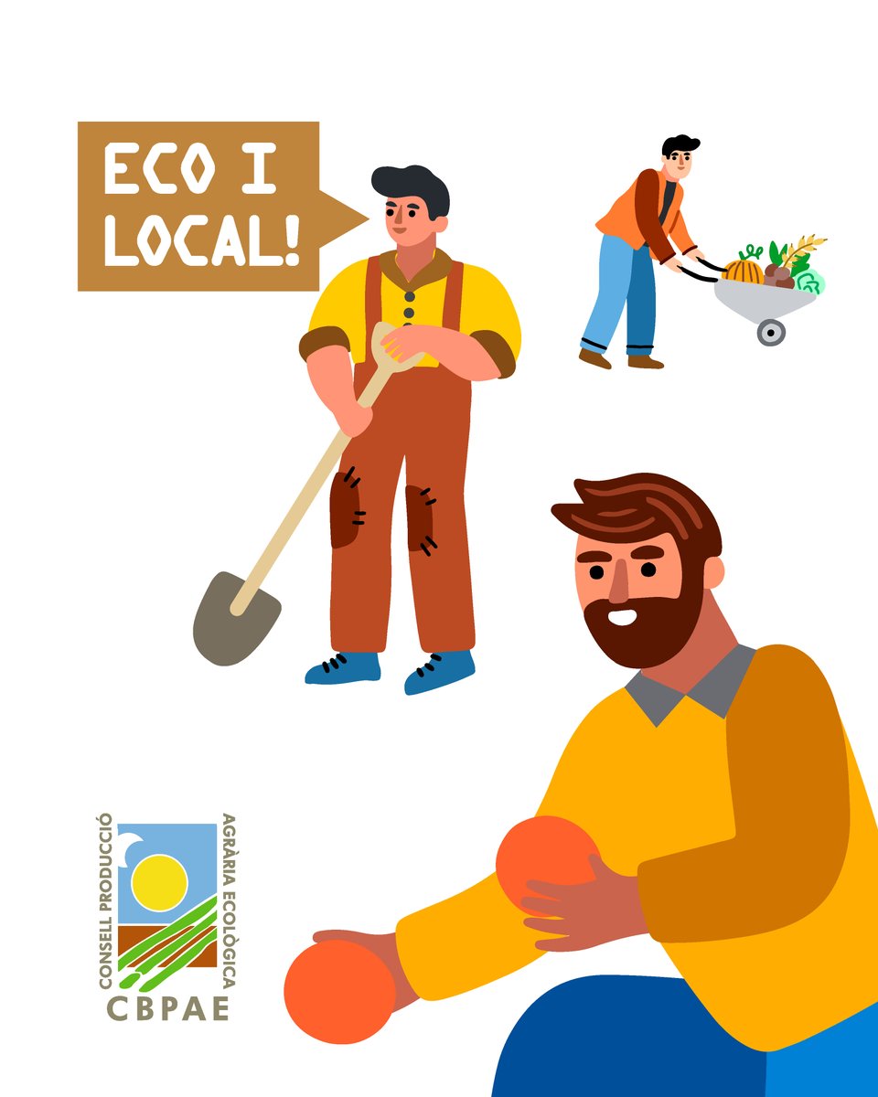 CBPAE's tweet photo. Fa uns anys reivindicar el producte local ja va ser una gran aposta per la producció local, però l'evolució d'aquest enfocament desemboca necessàriament en l'opció ecològica certificada, per això: Tria Eco!
#AlimentsEcoBalears #producteLocalEco #EcoKM0 #CBPAE https://t.co/2w0Xp9MrYQ