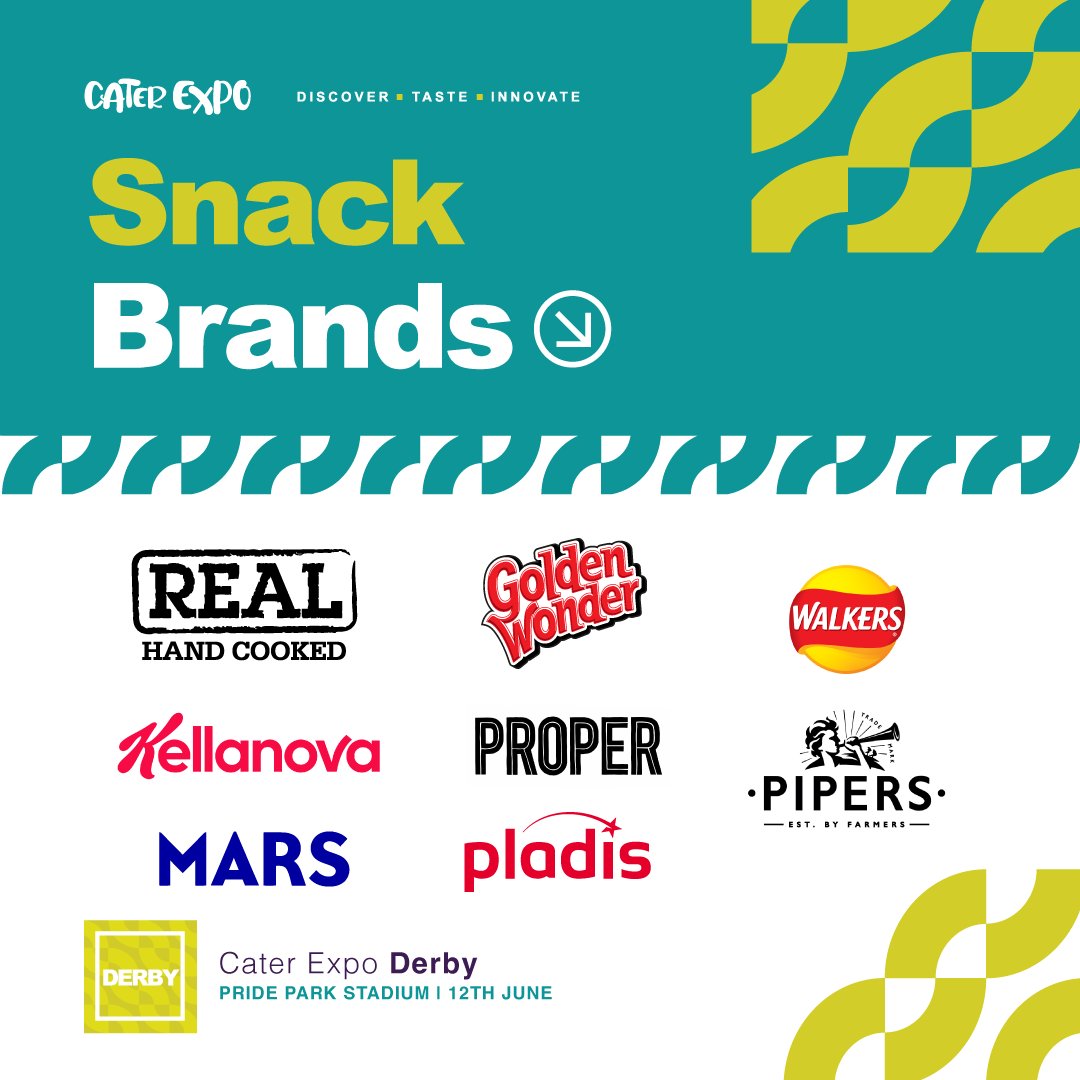 We’re excited to introduce our Snacking exhibitors—bringing their latest innovations and best-selling snacks to the #CaterExpo Derby🍿🍫🍬
⁠
Register here secure your free place: bit.ly/4apjjeW⁠
⁠
Stay tuned—more exhibitors coming soon! 👀