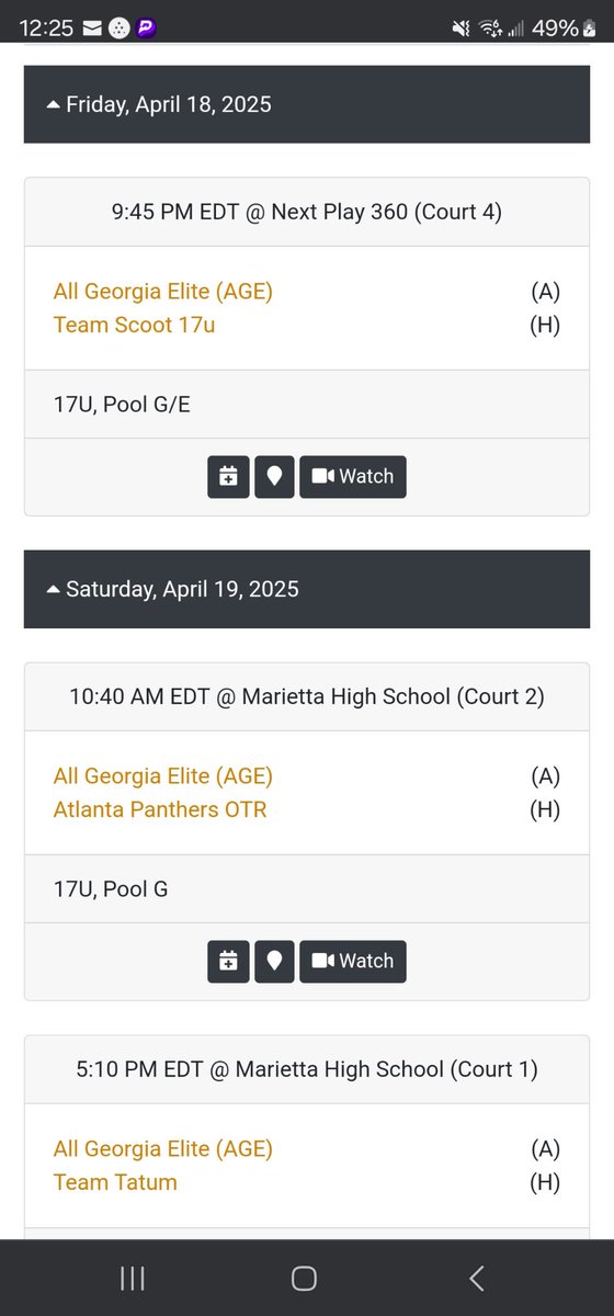 Come check us out this weekend 🏀 All Georgia Elite