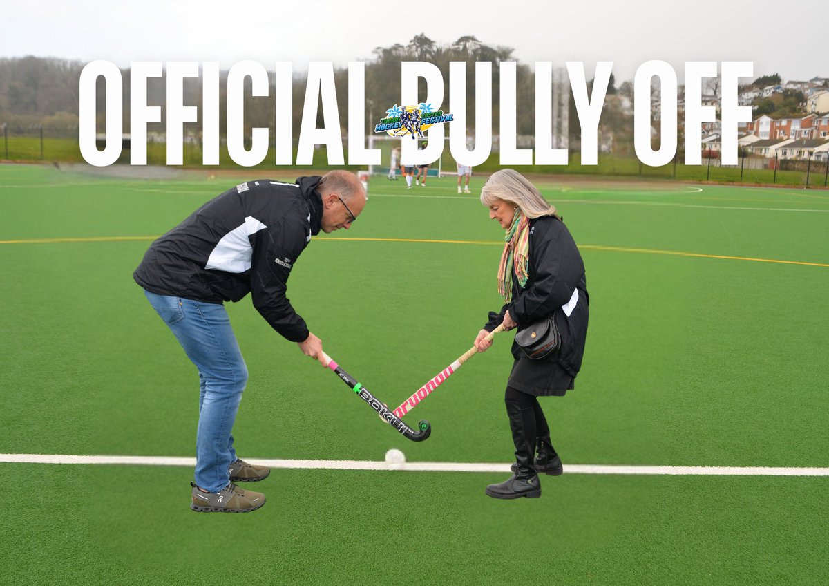 OFFICIAL BULLY OFF

Our Chair James Carter and President Nicole Amil have bullied off and the Festival is Officially OPEN!

Here's to good hockey, fair play and improving weather!