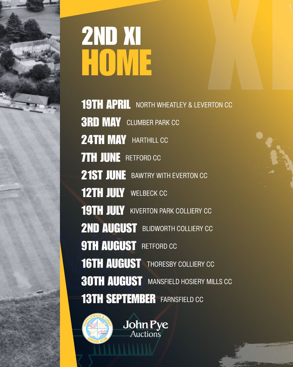 PapplewickCC's tweet photo. 1st/2nd Team 2025 League Fixtures 🏏

#pappcc  #Cricketisback https://t.co/mCyopvESPz