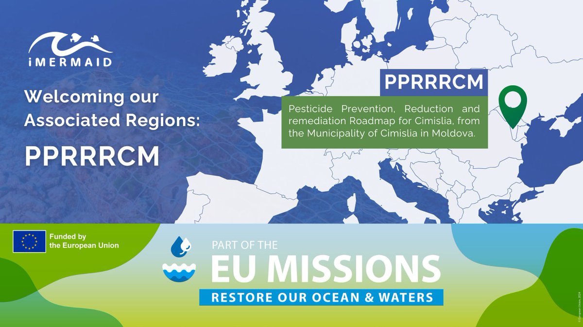 iMERMAID 🇪🇺 (@imermaid_eu) on Twitter photo 🔜What’s next for our Open Call #1 winner, PPRRRCM?
🏆Winning the <a href="/imermaid_eu/">iMERMAID 🇪🇺</a> Open Call #1 is just the beginning!
🌊PPRRRCM project is dedicated to the development of the Pesticide Prevention, Reduction and Remediation Roadmap for Cimislia. More➡️imermaid.eu/cimislia-pprrr… 🔜What’s next for our Open Call #1 winner, PPRRRCM?
🏆Winning the <a href="/imermaid_eu/">iMERMAID 🇪🇺</a> Open Call #1 is just the beginning!
🌊PPRRRCM project is dedicated to the development of the Pesticide Prevention, Reduction and Remediation Roadmap for Cimislia. More➡️imermaid.eu/cimislia-pprrr…