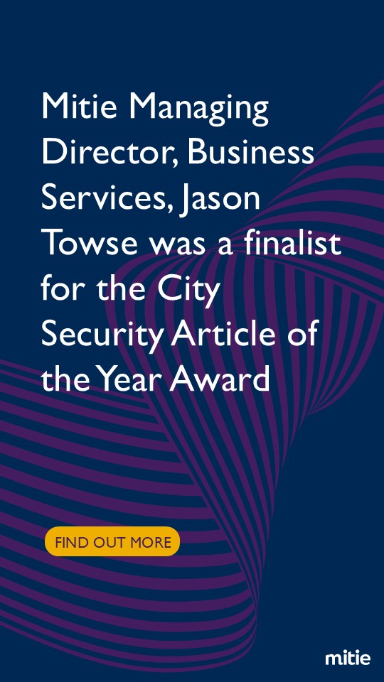 We are delighted to announce that Mitie’s Managing Director, Business Services Jason Towse, was a finalist for the <a href="/CitySecuritymag/">CitySecuritymagazine</a> Article of the Year awards for his article, ‘Tackling Retail Crime: An Intelligence-led Approach’. 

Read more > citysecuritymagazine.com/editors-choice…

#Award