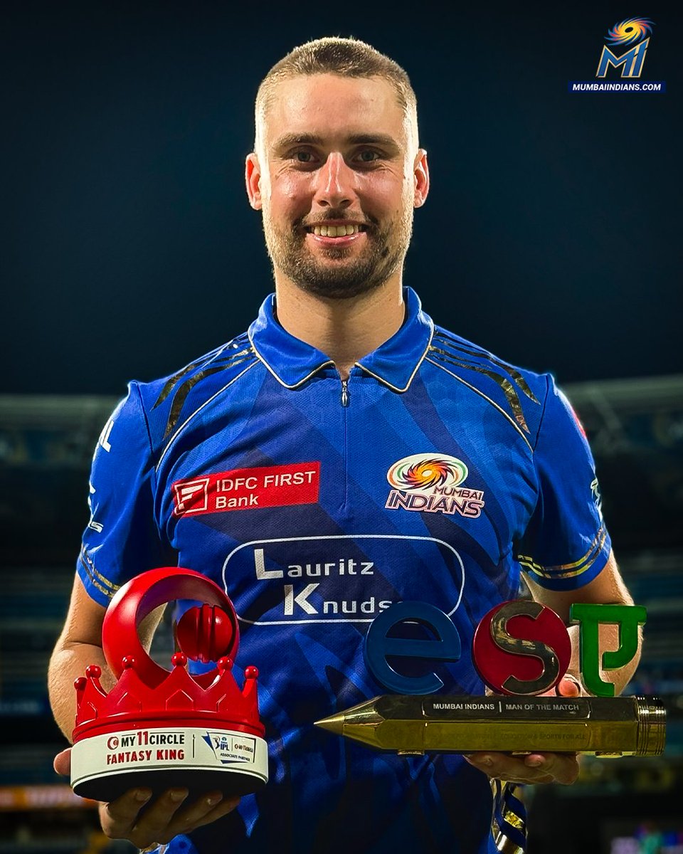 How do you respond after dropping a catch on the first ball of the match? 🤔

You go on to win the Player of the Match award for your all-round performance 😎🔥

#MumbaiIndians #PlayLikeMumbai #TATAIPL #MIvSRH