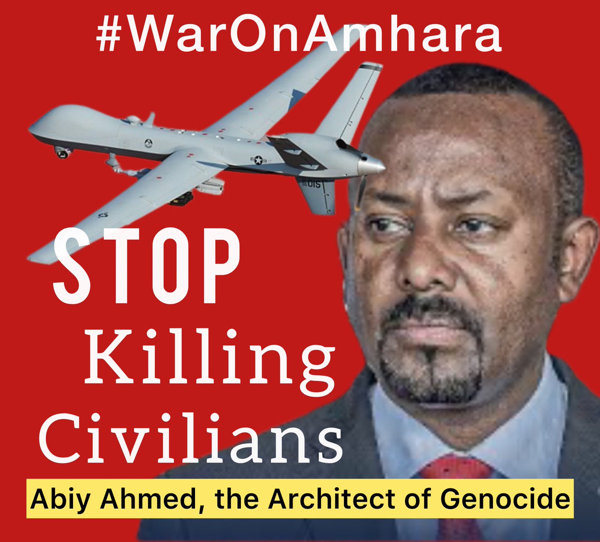 Hello #Sweden <a href="/NobelPrize/">The Nobel Prize</a> 

If you ask who in Ethiopia is considered a barbarian, cruel, and a murderer of innocent people, all Ethiopians will answer with one voice: Abiy Ahmed Ali

#Ethiopia #AmharaGenocide <a href="/mfaethiopia/">The Ministry of Foreign Affairs of Ethiopia 🇪🇹</a> #NobelPrizePlease <a href="/SweinEthiopia/">Sweden in Ethiopia & AU</a>