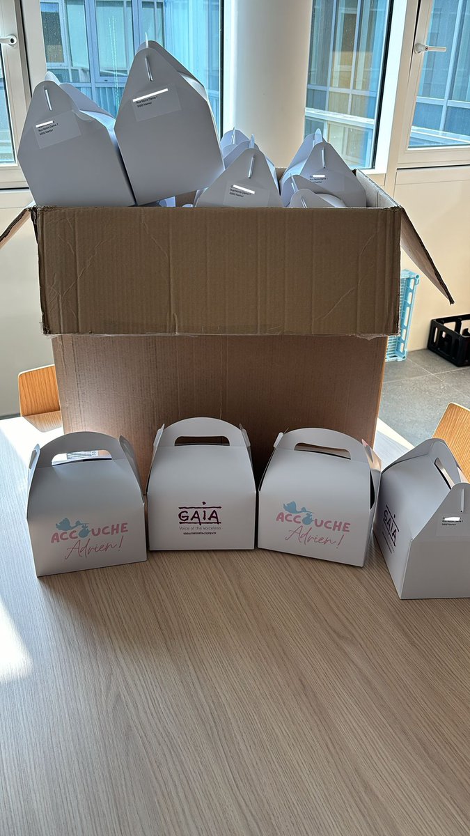 Euh #Gaïa ...
Y a deux mois tous les députés du parlement wallon ont reçu (sans rien demander) une horloge avec une pile dans des grandes boîtes. Ici des dragées, des stikers... C'est à cela que sert l'argent des donateurs ?! 😅 
#dons #donateurs 

(Apprment je suis enceint)