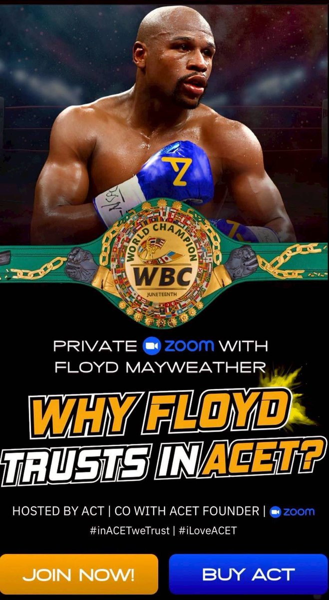 StreetDoy's tweet image. Nice bro🔥
ACT is not a trend — it’s a takeover.
He signs ✍️ He believes ⚡ He holds
#ACTisThePeople #iHoldACT #ACTWarriors #inACETweTrust
$ACT is just getting started.
acet.finance/why-floyd-trus…
