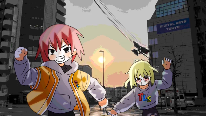 夕陽にそむいて走れ! 