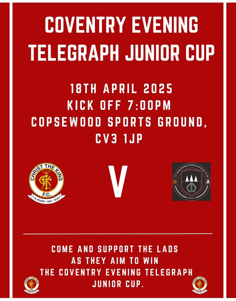 Coventry Telegraph Cup tweet media