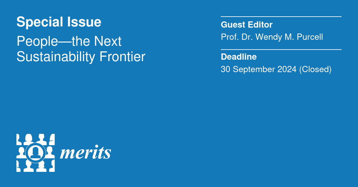#CallforReading

Special Issue "People—the Next Sustainability Frontier" welcomes your reading!

Edited by Prof. Wendy M. Purcell, including 5 papers

mdpi.com/journal/merits…

#mdpimerits #openaccess